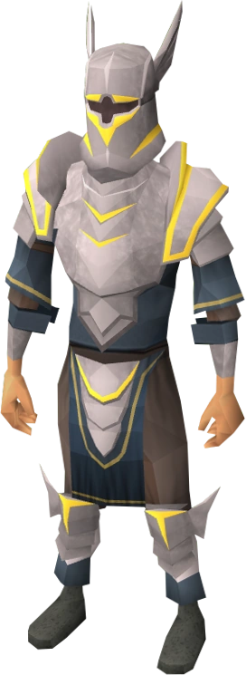 Initiate armour set (lg) equipped