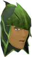 Green d'hide coif chathead
