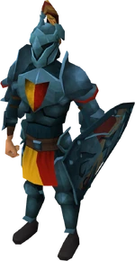 Rune heraldic armour set 5 (lg) equipped