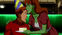 Birthday kiss
