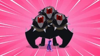 Twilight facing the Cerberus S2E20