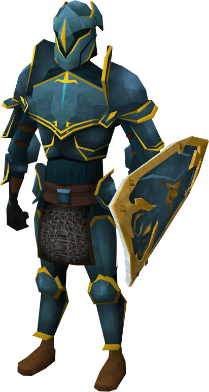 Rune Gold Trimmed Armour Set Lg The Runescape Wiki