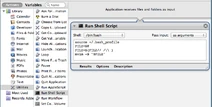 Automator bash