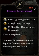 Rivaner tarsus dowel