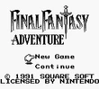 FFA Title Screen