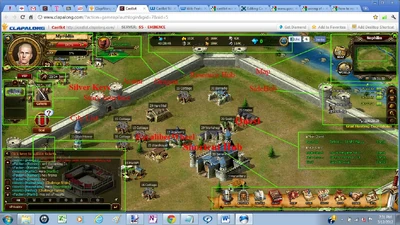 Castlot interface