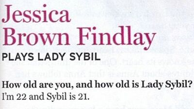 Sybil's age