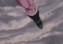 Turles kicks gohan