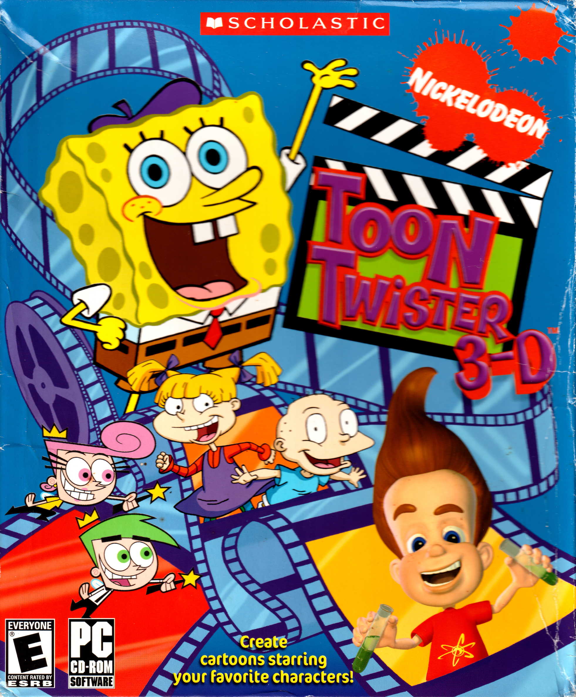 nicktoons twister 3d