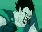 Rey Vegeta transformandose