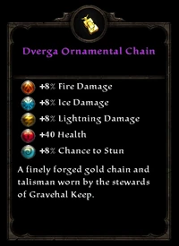 Dverga ornamental chain