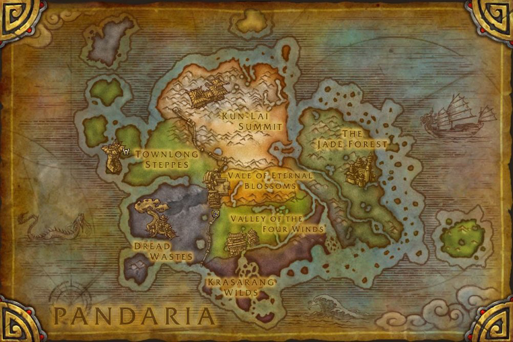 Azuremyst Isle Map