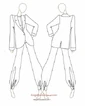 Abigail Greydanus Suit Jacket and Harem Pants