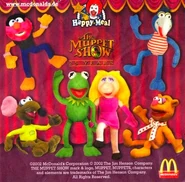 McDonald'sMuppetShow25YearsGermanHappyMealSet