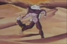 Gohan gets garbed by the hair