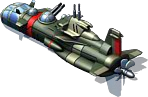 Snakehead Submarine Back View.png