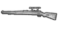 Scoped Kar98k pickup CoD2