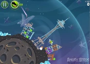 Angry birds tower