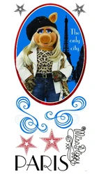 Roommates decals miss piggy 2