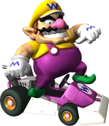 Wario Artwork - Mario Kart DS