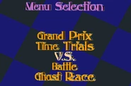 Menu select