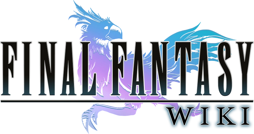 The Final Fantasy Wiki logo, the Chocobo; the lovable, curious mascot of Final Fantasy