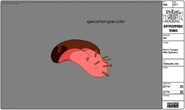 Modelsheet finns tonguewithsplinters