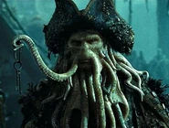 Davy Jones Holding His Key