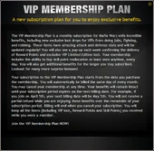 VIP Membership Plan
