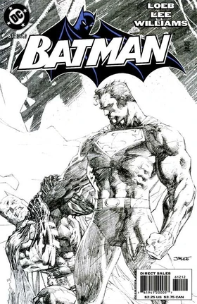 Batman 612 2nd Printing Sketch Variant