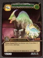 Parasaurolophus - Paris Battle Mode TCG Card 3-DKBD-Silver