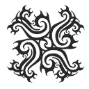 Tattoo chest mono tribal 01 copy