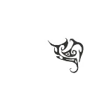 Tattoo face mono cheek copy