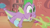 Spike burping S02E02