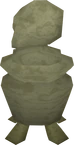 Canopic jar detail