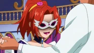 Elfman dancing with a strange woman
