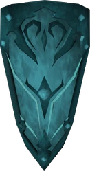 Rune kiteshield detail