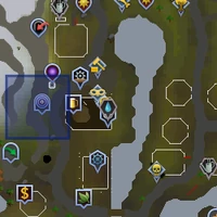 Taverley lodestone minimap