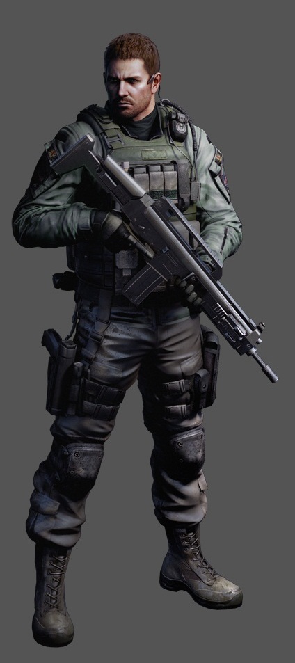 chris redfield re1