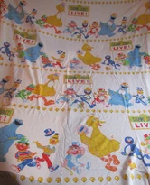 SesameStreetLiveBeddingSheet