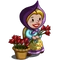 Flower Seller Gnome-icon