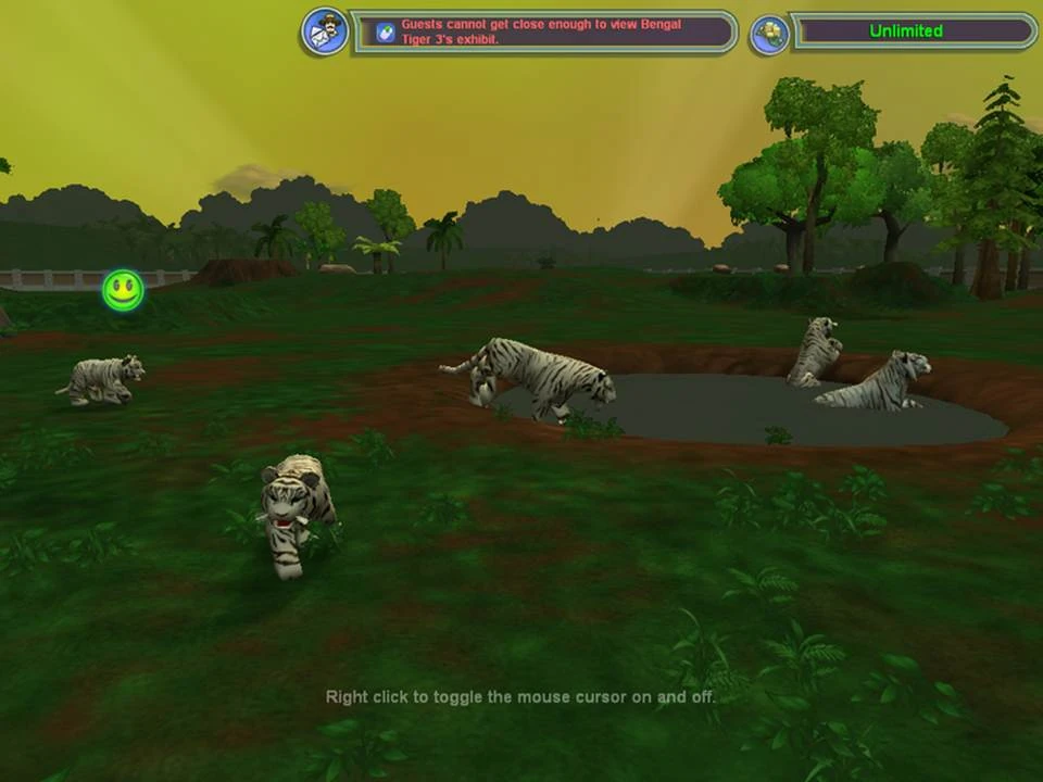White Bengal Tiger The Zoo Tycoon Wiki Zoo Tycoon, Zoo Tycoon 2