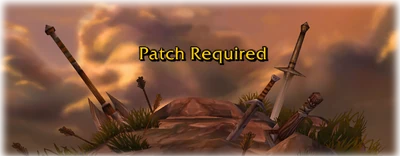 Patch Required title