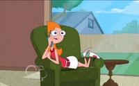 Candace on Phone