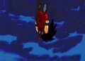 Kid goku feels to his death