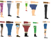 Arms and legs
