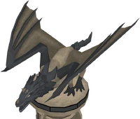 Fine dragon statue