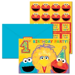78122-sesame-street-1st-invitations