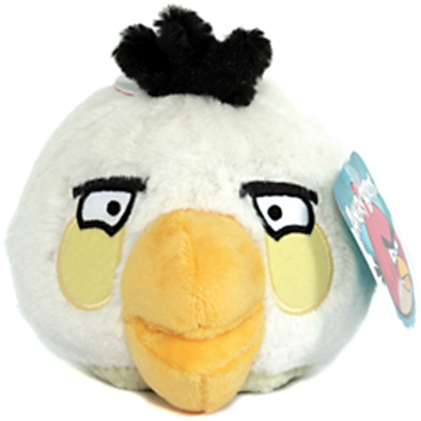 white bird plush