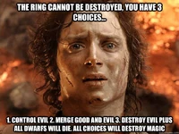 Lord of the Rings Choices